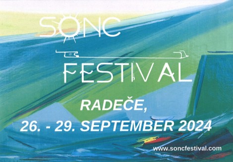 27.9.2024 - 19.30 - Sonc Festival - 1. koncert: Večer komorne glasbe s klavirjem