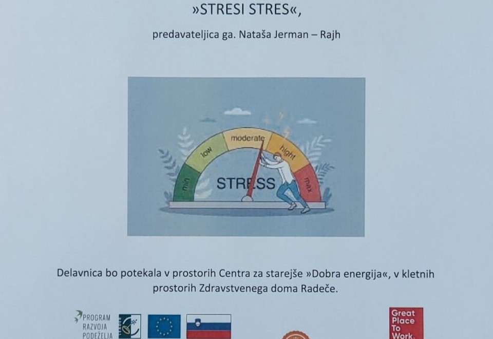 Predavanje Nataše Jerman - Rajh: Stresi stres