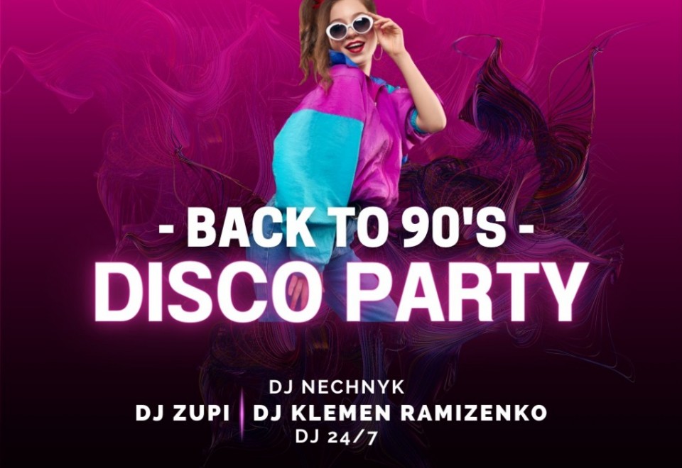 Back to 90's party - Otvoritveni žur Mladinskega kluba Radeče