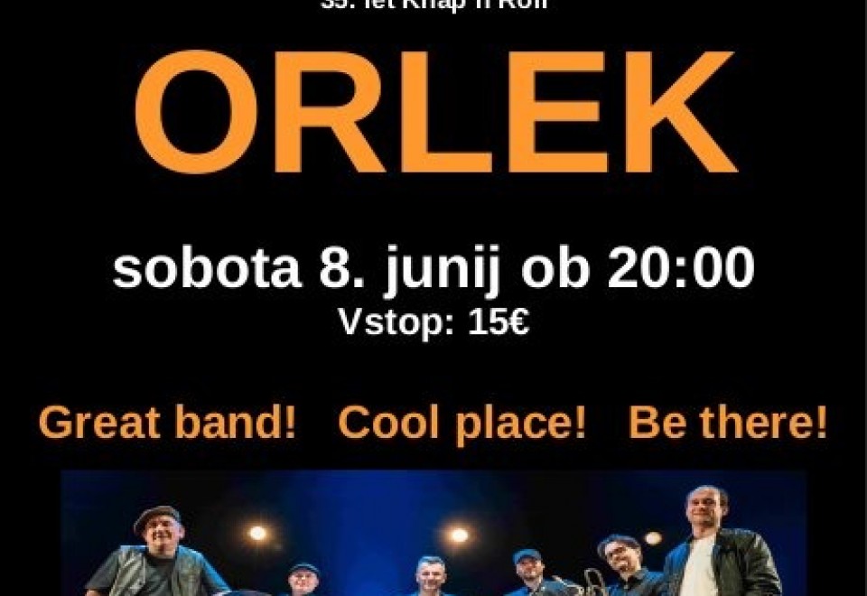 Koncert skupine Orlek na Pristavi Počakovo