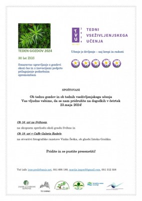 23.5.2024 - 19.00 - Otvoritev razstave Vinka Šeška