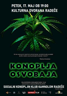 17.5.2024 - 19.00 - Celovečerni film Konoplja osvobaja