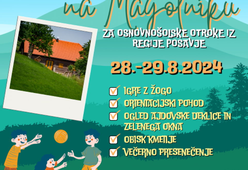 VGC Posavje+ Poletni tabor na Magolniku