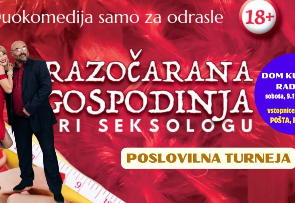 Duokomedija za odrasle: Razočarana gospodinja pri seksologu