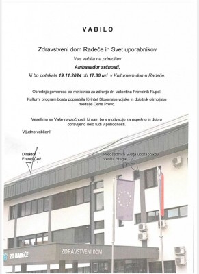 19.11.2024 - 17.30 - Ambasador srčnosti