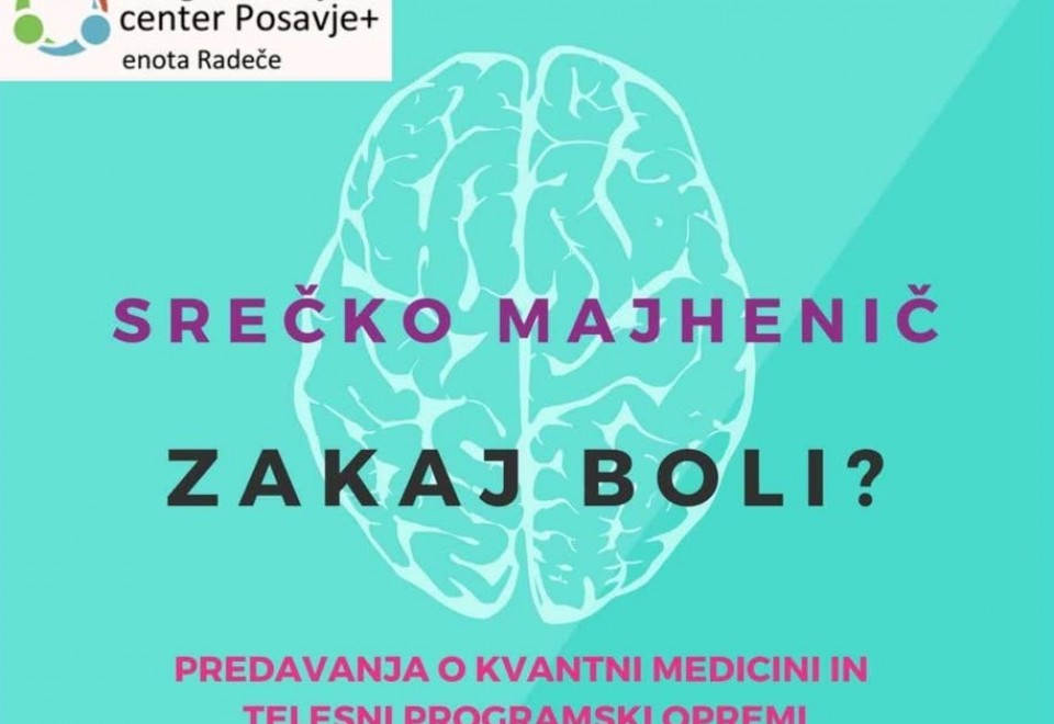 Predavanje Srečka Majheniča: Zakaj boli? - Kako frekvence zdravijo posamezne organe