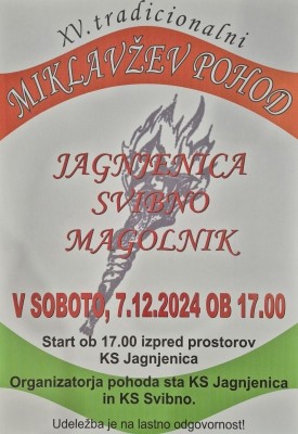 7.12.2024 - 15. Miklavžev pohod na Magolnik