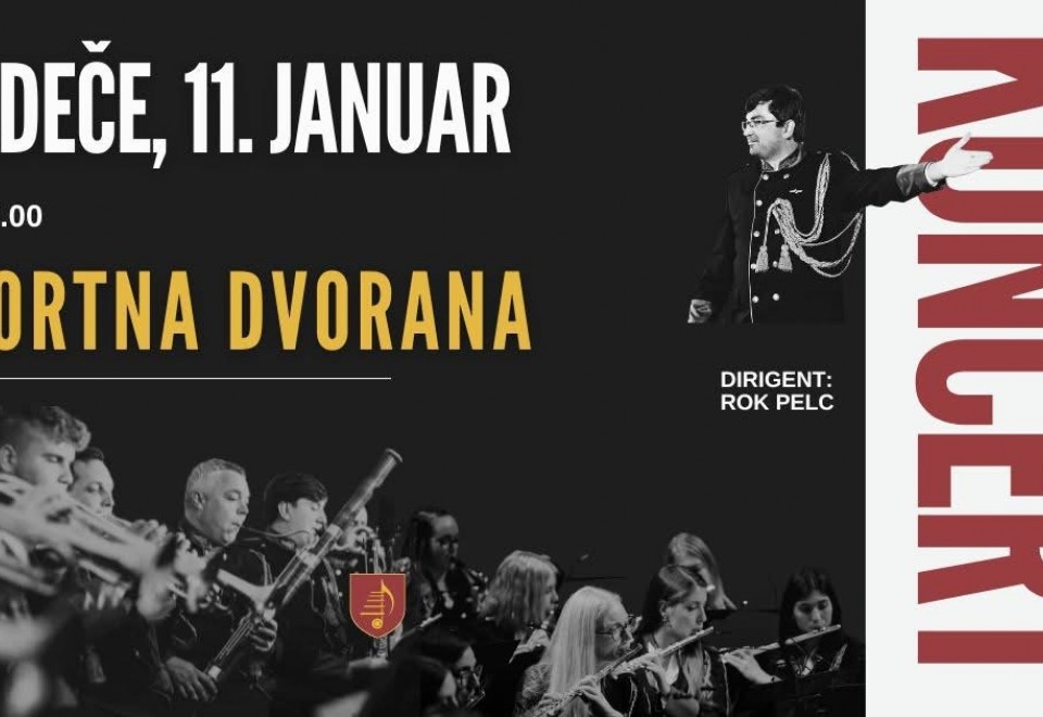 Koncert Godbe Slovenskih železnic v Radečah