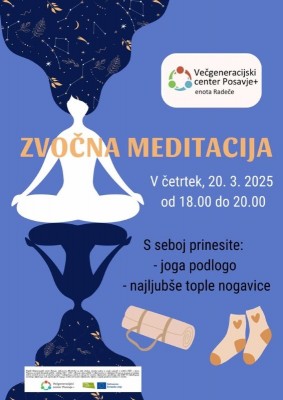 20.3.2025 - 18.00 - Zvočna meditacija