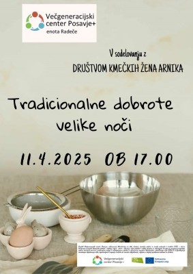 11.4.2025 - 17.00 - Tradicionalne dobrote velike noči
