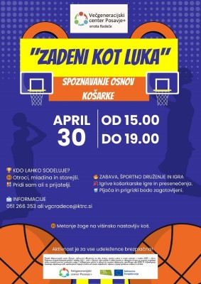 30.4.2025 - 15.00 - Zadeni kot Luka