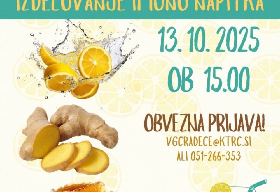 Izdelava imuno napitka v VGC Radeče