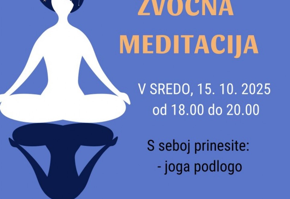 Vodena zvočna meditacija v VGC Radeče