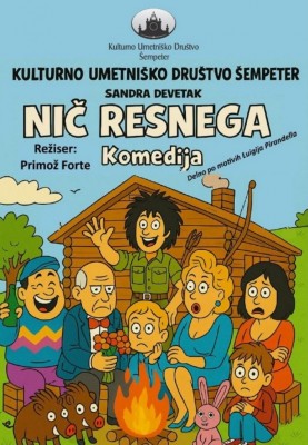 23.11.2025 - 20.00 - Abonma odrasli: komedija Nič resnega