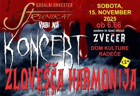 15.11.2025 - 19.06 - Strunikat koncert: Zlovešča harmonija