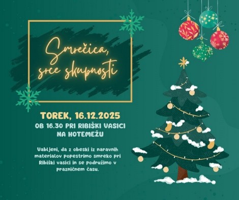16.12.2025 - 16.30 - Smrečica, srce skupnosti