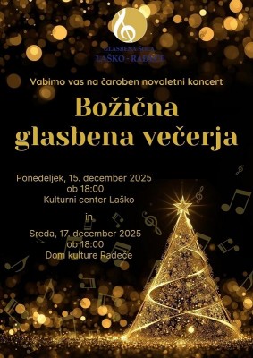 17.12.2025 - 18.00 - Novoletni koncert