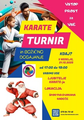21.12.2025 - 17.00 - Karate turnir