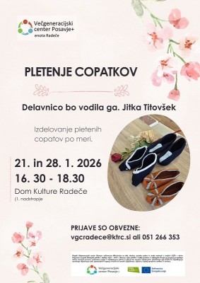 21.1.2026 - 16.30 - Pletenje copatkov