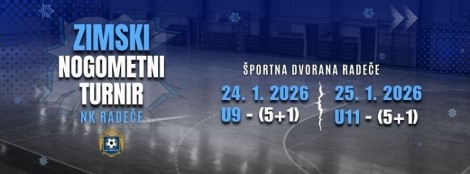 24.1.2026 - 9.00 - Nogometni turnir