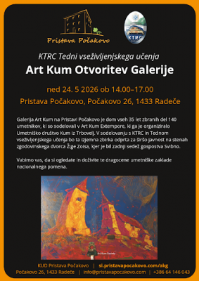 24.5.2026 - 14.00 - Art Kum Otvoritev galarije