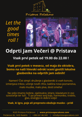 5.6.2026 - 19.00 - Odprti Jam večeri