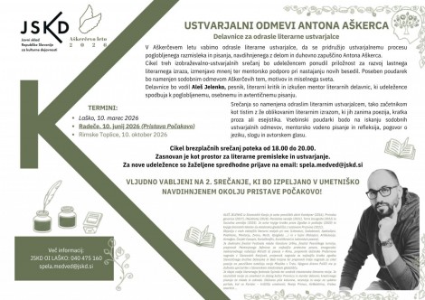 10.6.2026 - 18.00 - Ustvarjalni odmevi Antona Aškerca