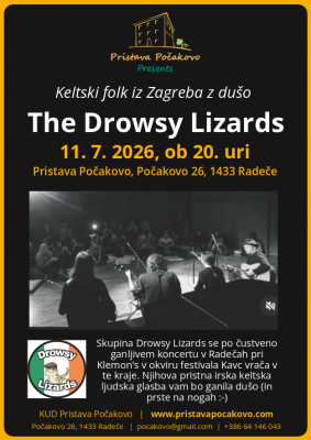 11.7.2026 - 20.00 - The Drowsy Lizards