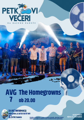 7.8.2026 - 20.00 - The Homegrowns