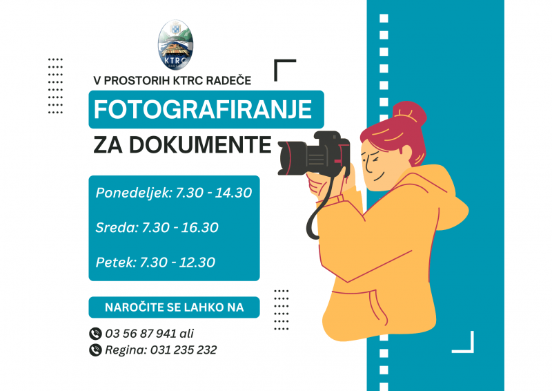 Fotografiranje za osebne dokumente