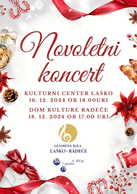 Novoletni koncert - Glasbena sola Lasko-Radece